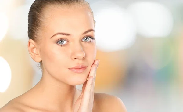 Woman with perfect skin — Stock Photo, Image