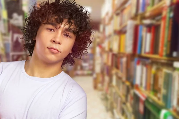 Asiático Macho Con Afro Cabello — Foto de Stock