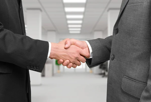 Üzleti Kézfogás Közelről Megállapodás Partnerség Koncepció — Stock Fotó