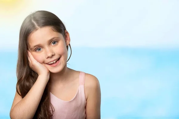 Cute Little Girl Smiling — Stock Photo, Image