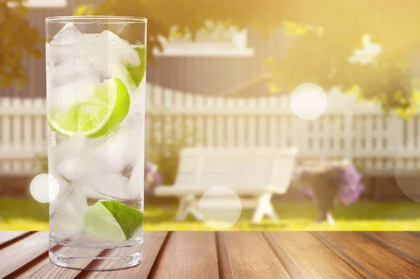 Närbild Välsmakande Alkohol Cocktail — Stockfoto