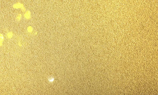 Κίτρινο Αφηρημένο Φόντο Χρυσά Μοτίβα Glitter — Φωτογραφία Αρχείου