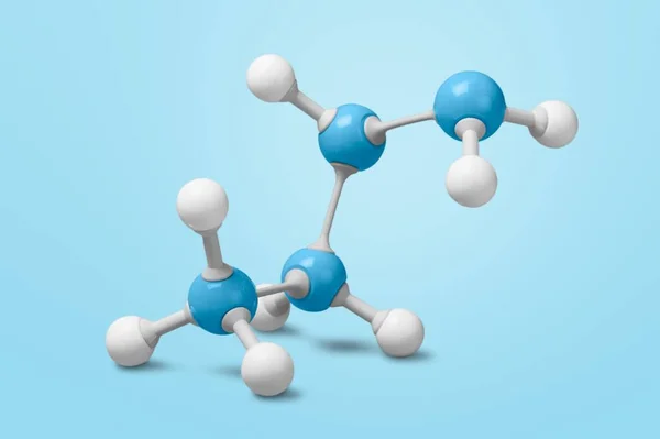 Modelo de estructura molecular — Foto de Stock