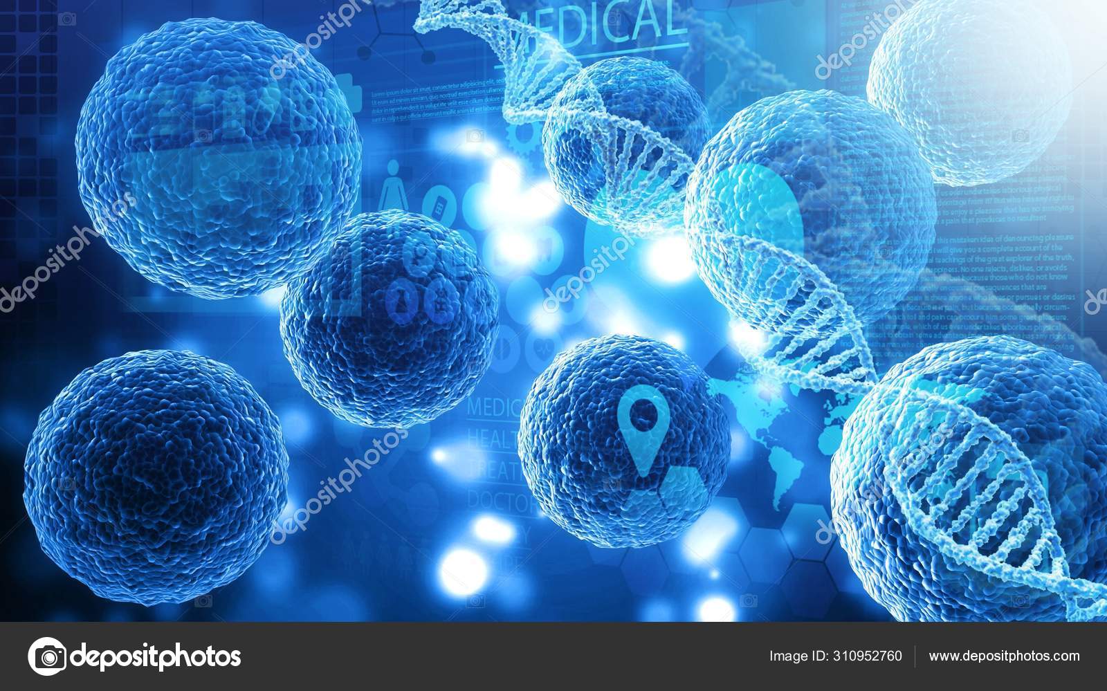 Cell Human Cell Animal Cell Science Dna Biology Stem Cell Stock Photo by  ©billiondigital 310952760