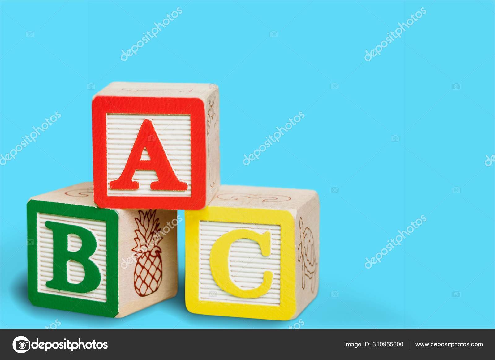 toy blocks with letters