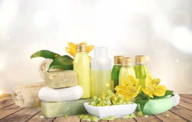 Güzel spa kompozisyon, sağlık kavramı