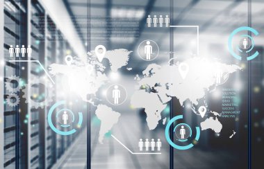 yenilikçi bağlantı kavramı. karışık ortam