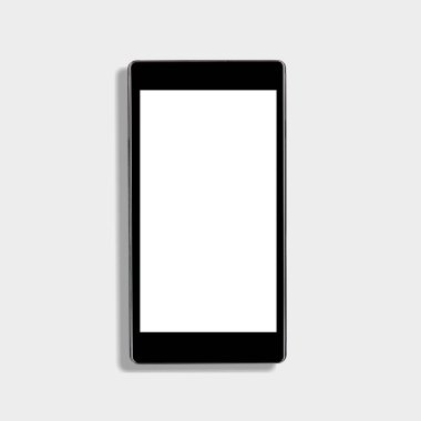 Akıllı telefonun üst görünümü 