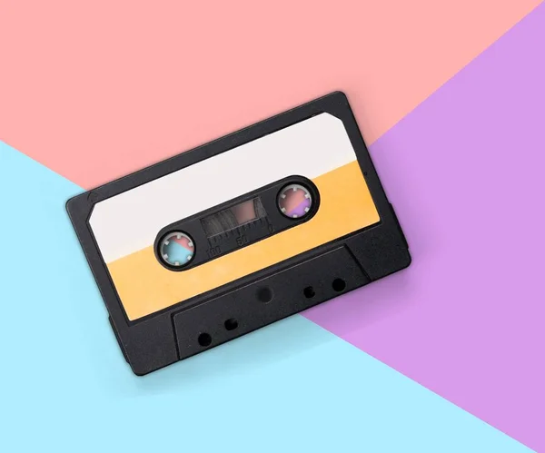 Cassette Tape Geïsoleerd Achtergrond — Stockfoto