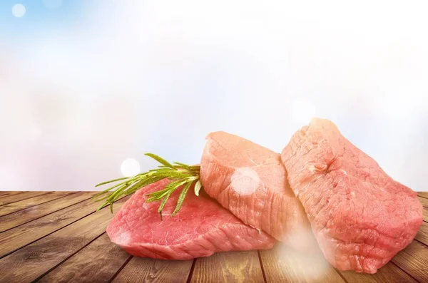Fette Carne Cruda Sfondo — Foto Stock