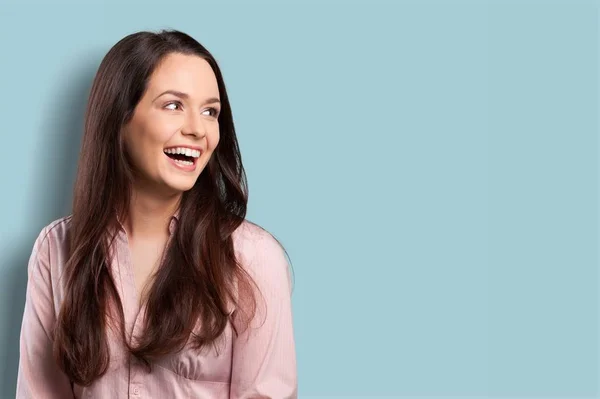 Portrait Beautiful Young Woman — Stock Photo, Image