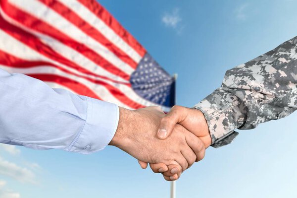 Business Agreement Handshake