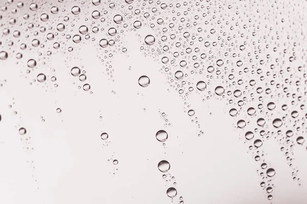 Water Drops Glass Background — Stock Photo, Image