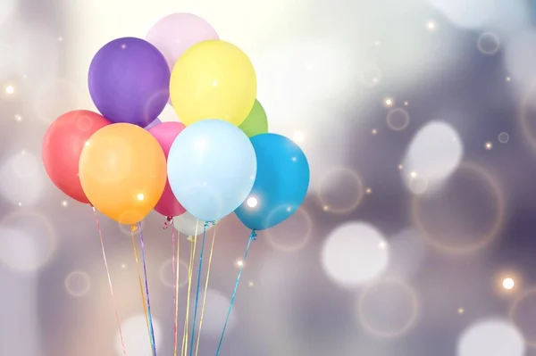 Bunte Luftballons Party Dekoration — Stockfoto