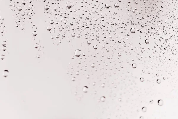 Water Drops Glass Background — Stock Photo, Image