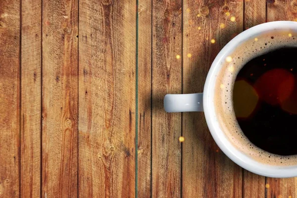 Bir Fincan Sıcak Kahve — Stok fotoğraf