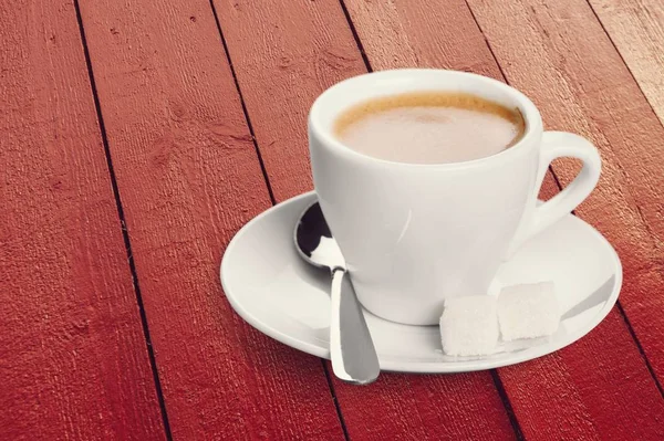 Tasse Heißen Kaffee — Stockfoto