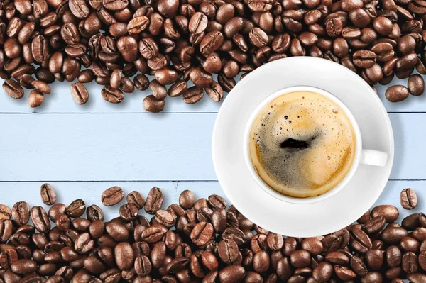 Tasse Heißen Kaffee — Stockfoto