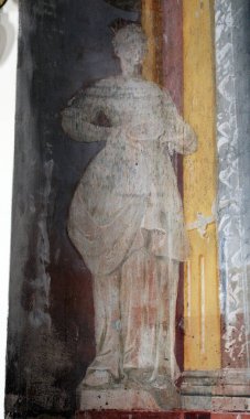 Organlar, All Saints Kilisesi 'nde müzik aleti, Zagreb, Hırvatistan ve Avrupa yakınlarındaki Sesvete