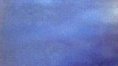 Monitörlerin piksel close-up. RGB piksel TV.