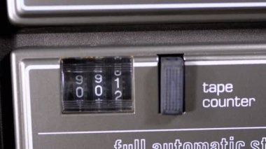 Sayaç Audio kaset kaset çalar kaydedici döner