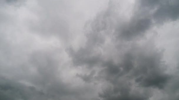 Storm Clouds are Moving in Sky, Timelapse. — Stock Video