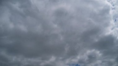 Bulutlar Mavi Gök 'te pürüzsüz hareket eder. Zaman Uygulaması