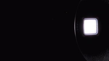 Professional White Studio LED Light Close-up