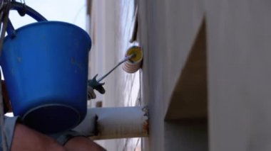 Endüstriyel Primers Binalar Duvarı Patenli. Yavaş Hareket