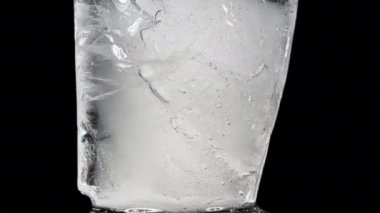 Buz, Kara Arkaplanda Erir. Zaman Uygulaması