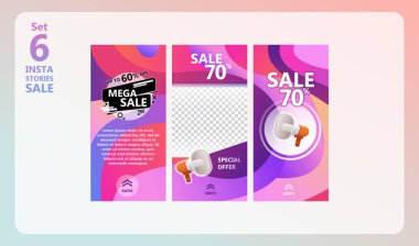 Set Of Instagram Stories Sale Banner Background Premium Vector Download For Commercial Use Format Eps Cdr Ai Svg Vector Illustration Graphic Art Design