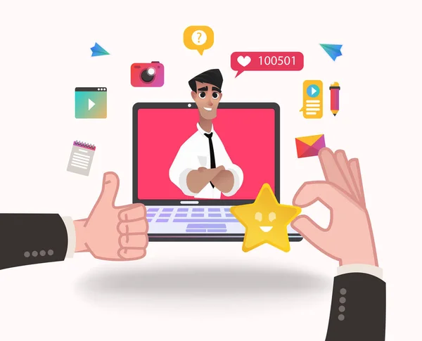 CX müşteri deneyimi. Teknoloji iş kavramı. İş Şablon açılış sayfası. Online mağaza Web sitesi ziyaretçi online alıcı inceleme. 