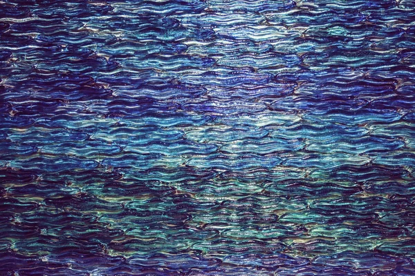 Abstracte Textuur Van Het Glas Textuur Van Golf Van Zee — Stockfoto