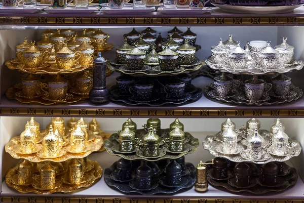 Souvenir Och Omhändertas Butik Grand Bazaar Istanbul — Stockfoto