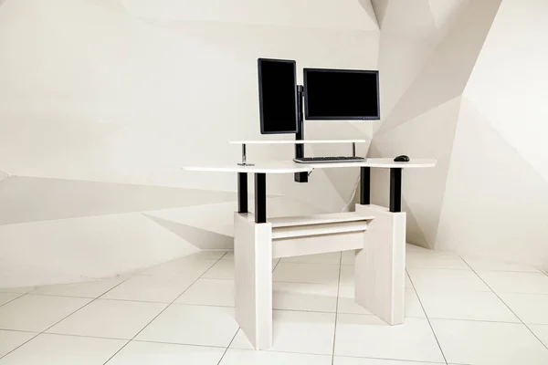 office desk for sitting and standing