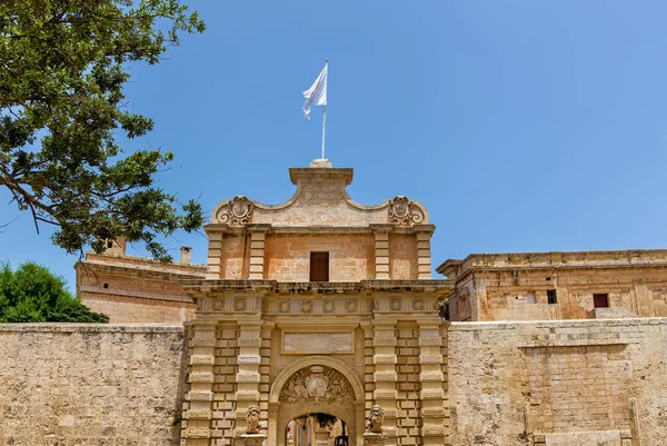 Mdina Malta.Lugares de interés de la isla de Malta — Foto de Stock