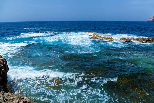 Buco blu Malta — Foto Stock