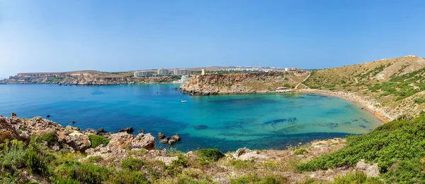 Pláž riviéře Malta — Stock fotografie