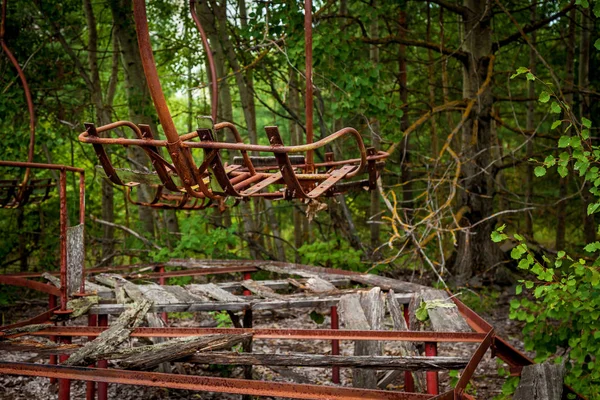 Chernobyl amusement park — Stock Photo, Image
