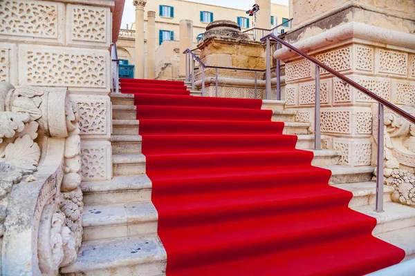 Alfombra roja para La Valeta — Foto de Stock