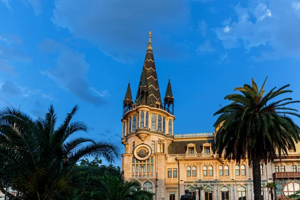 Batumi Georgia Junho 2017 Paisagem Urbana Com Bela Arquitetura Praça — Fotografia de Stock