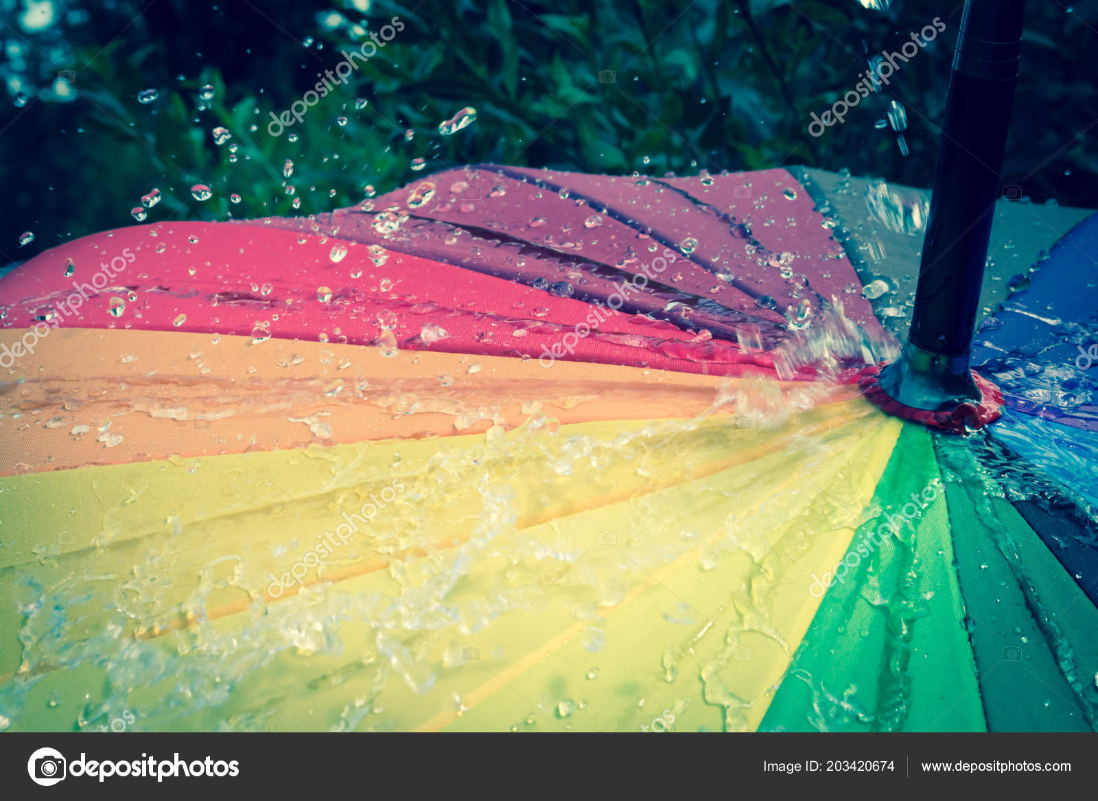 Multi Colored Colorful Umbrella All Colors Rainbow Raindrops Vintage Grunge Stock Photo C Antondeposit Multi Colored Colorful Umbrella All Colors Rainbow Raindrops Vintage Grunge Stock Photo C Antondeposit