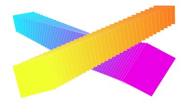 Gradyan ile soyut geometrik vektör