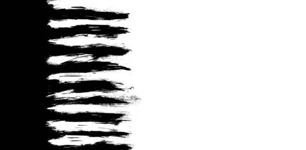 Λεκέδες Grunge Πινελιές Και Γραμμές Από Μαύρο Και Άσπρο Χρώμα — Φωτογραφία Αρχείου