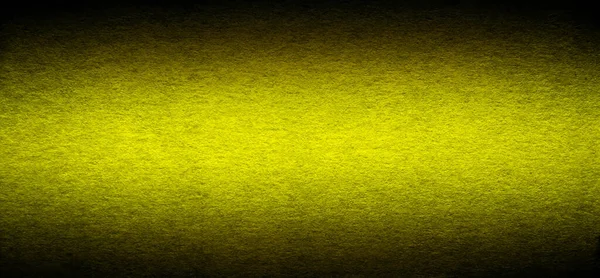 Good Quality Porous Grunge Yellow Cardboard Paper Texture Close Vignette — Stock Photo, Image