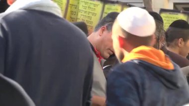 2 Ekim 2016. Uman, Cherkasy Bölgesi, Ukrayna. Rosh Hashanah Uman içinde kutlama. 5777 Yahudi yeni yılı.