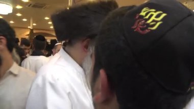 2 Ekim 2016. Uman, Cherkasy Bölgesi, Ukrayna. Rosh Hashanah Uman içinde kutlama. 5777 Yahudi yeni yılı.
