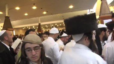 2 Ekim 2016. Uman, Cherkasy Bölgesi, Ukrayna. Rosh Hashanah Uman içinde kutlama. 5777 Yahudi yeni yılı.