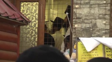 2 Ekim 2016. Uman, Cherkasy Bölgesi, Ukrayna. Rosh Hashanah Uman içinde kutlama. 5777 Yahudi yeni yılı.