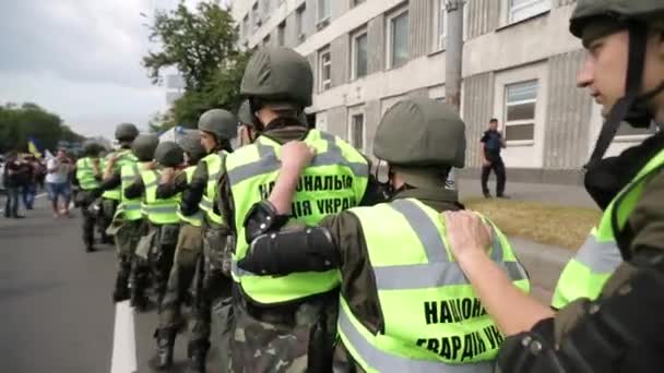 Június 2017 Kiev Ukrajna Meleg Büszkeség Március Egyenlő Jogokat Lmbt — Stock videók